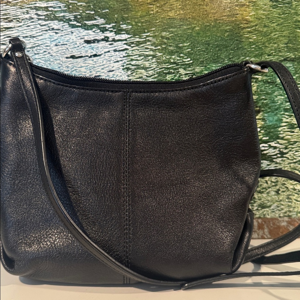 COACH Ashley leather crossbody bag in black NWOT - Picture 3 of 13